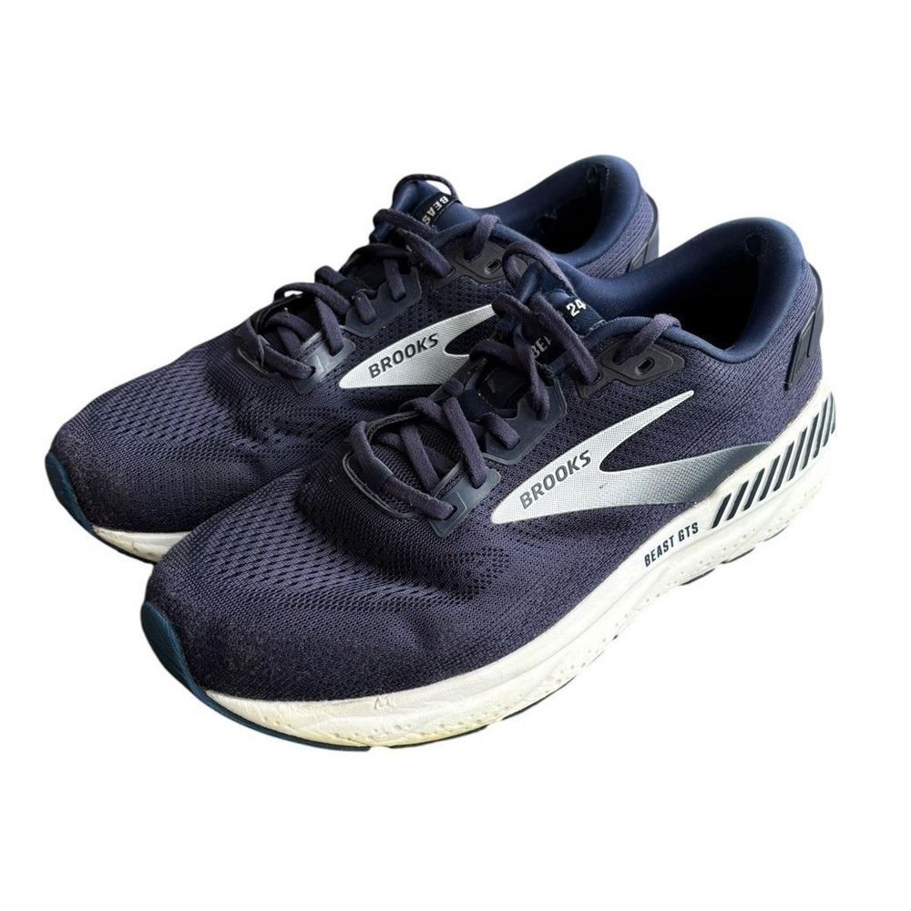 Brooks Beast‎ GTS 24 Navy Men's Size 11 Running Sneakers
